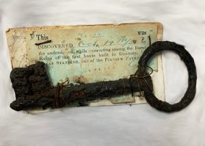Irong Key from the home of Myles Standish