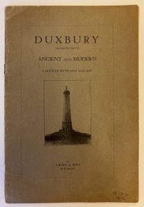 Cover of Duxbury: Ancient and Modern by Henry Fish