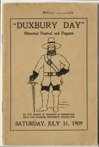 Duxbury Day Pamphlet